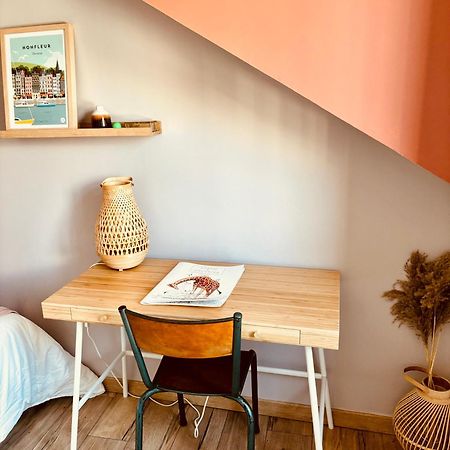 La Petite Ardoise - Maison Au Calme Pour 4 Pers 翁弗勒尔 外观 照片