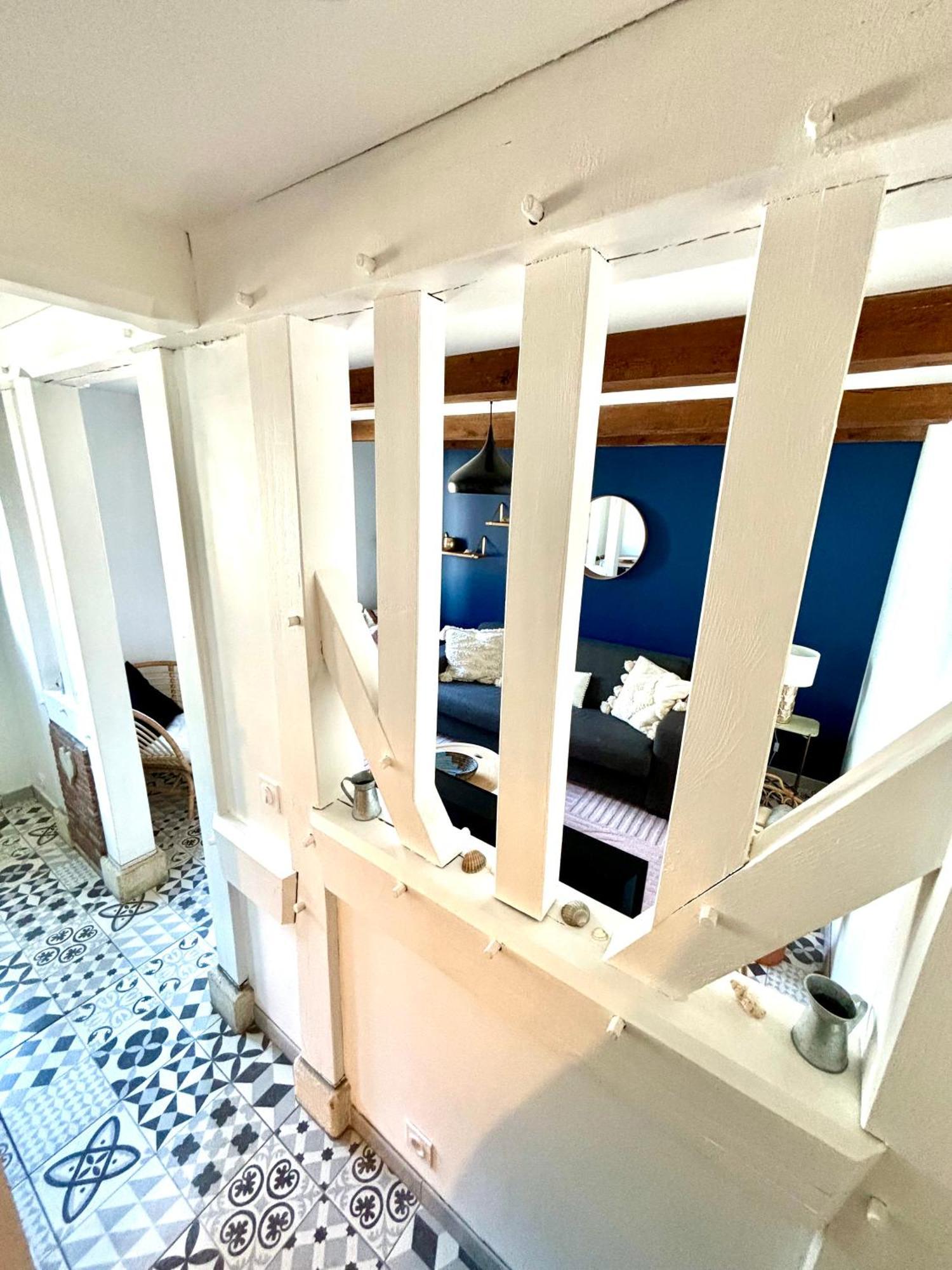 La Petite Ardoise - Maison Au Calme Pour 4 Pers 翁弗勒尔 外观 照片